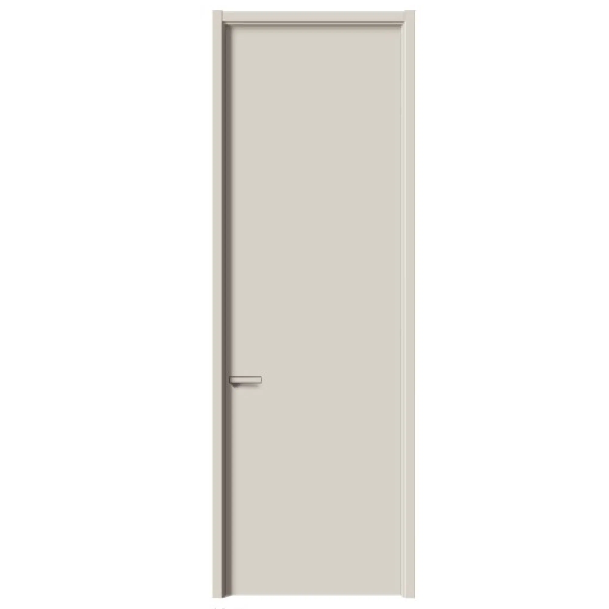 21. Fire Rated Acoustic Interior Wooden PVC Security WPC Door Certified for Hospital, School Hotel Safety Compliance