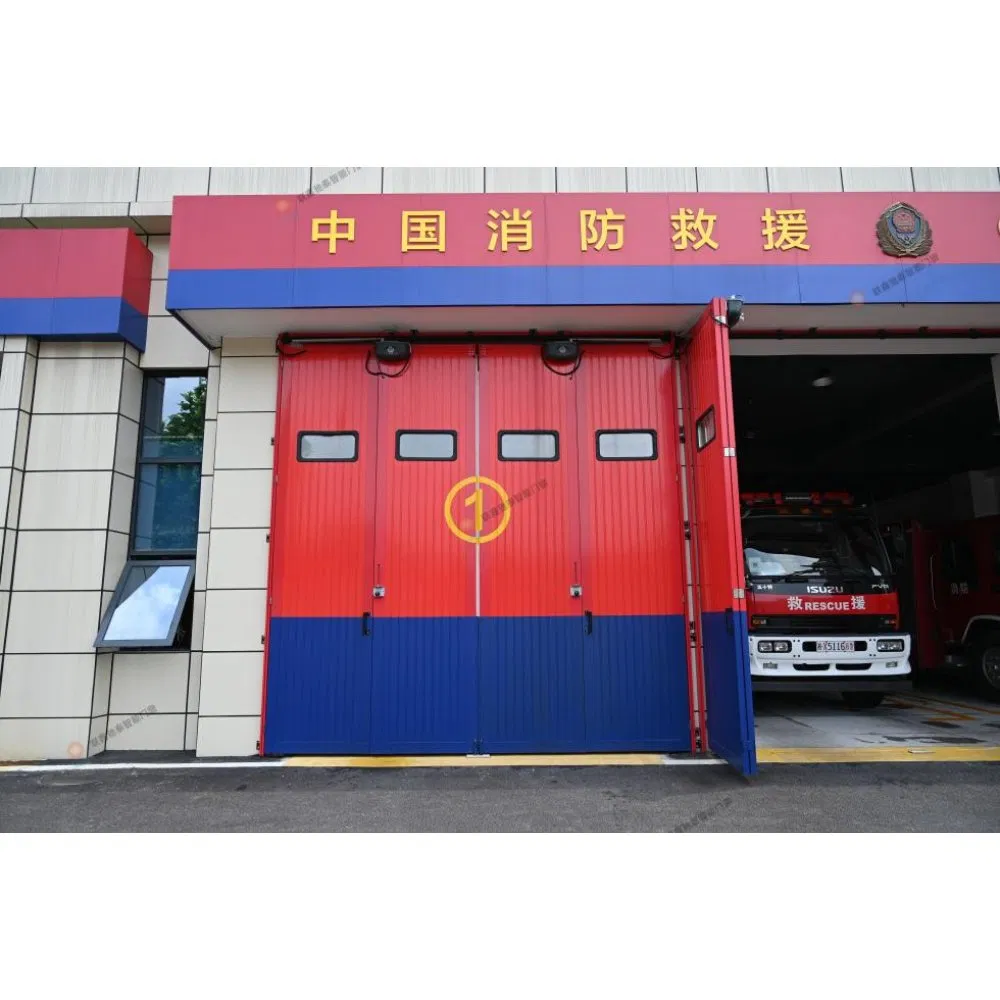 Premium Fire Rated Folding Sliding Steel Aluminum Workshop Door