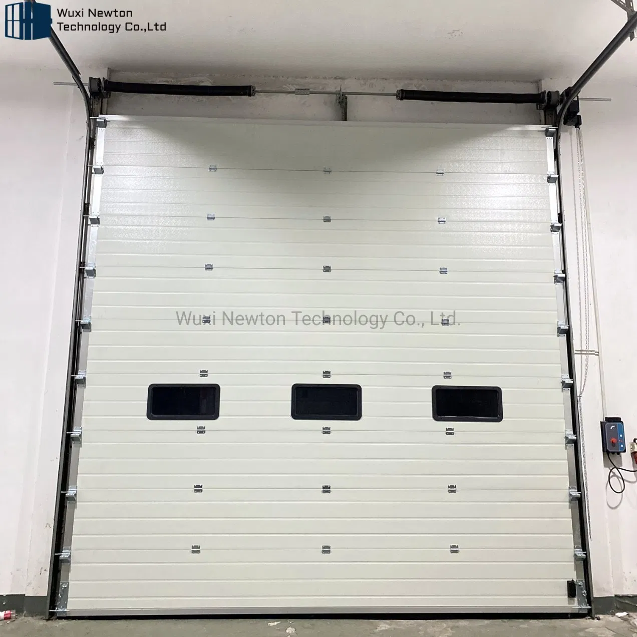 Automatic Fire Resistance Fabric Curtain Roll Shutter Door Automatic Sectional Industrial Door