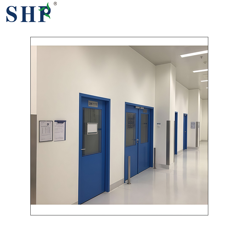 High Transparency Glass Panel with Anti Fog Heating Wire for Humidity Control Cleanroom Door