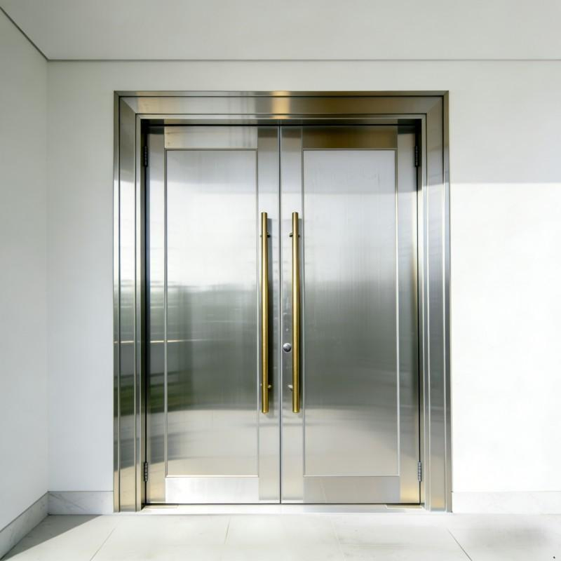 Apartment Fire Exit Steel Door Fireproof Emergency-Exit Safety Model