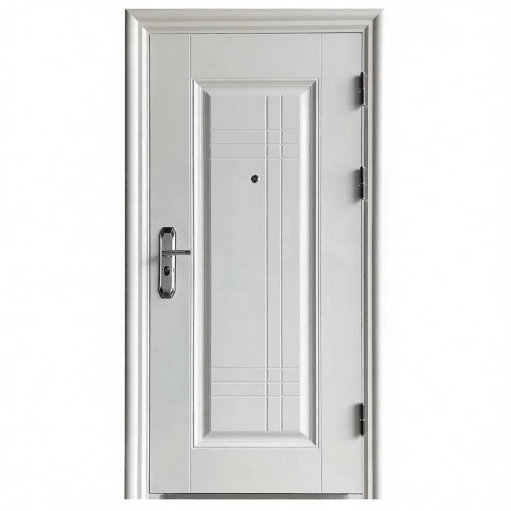 China Steel Aluminum Door Security Entrance Interior Guangdong Exterior Metal Modern Wrought Iron Front Single Double Armored Pivot Windows and Door Price