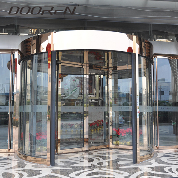 Emergency Exit Revolving Door, Safety Induction Automatic Revolving Door