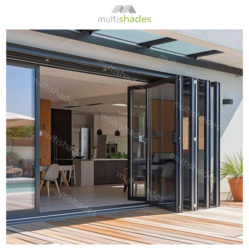 Rolay Aluminum Folding Door Rainproof Hurricane-Resistant Technology Anti-Pinch Safety &amp; Sound Insulation Mastery