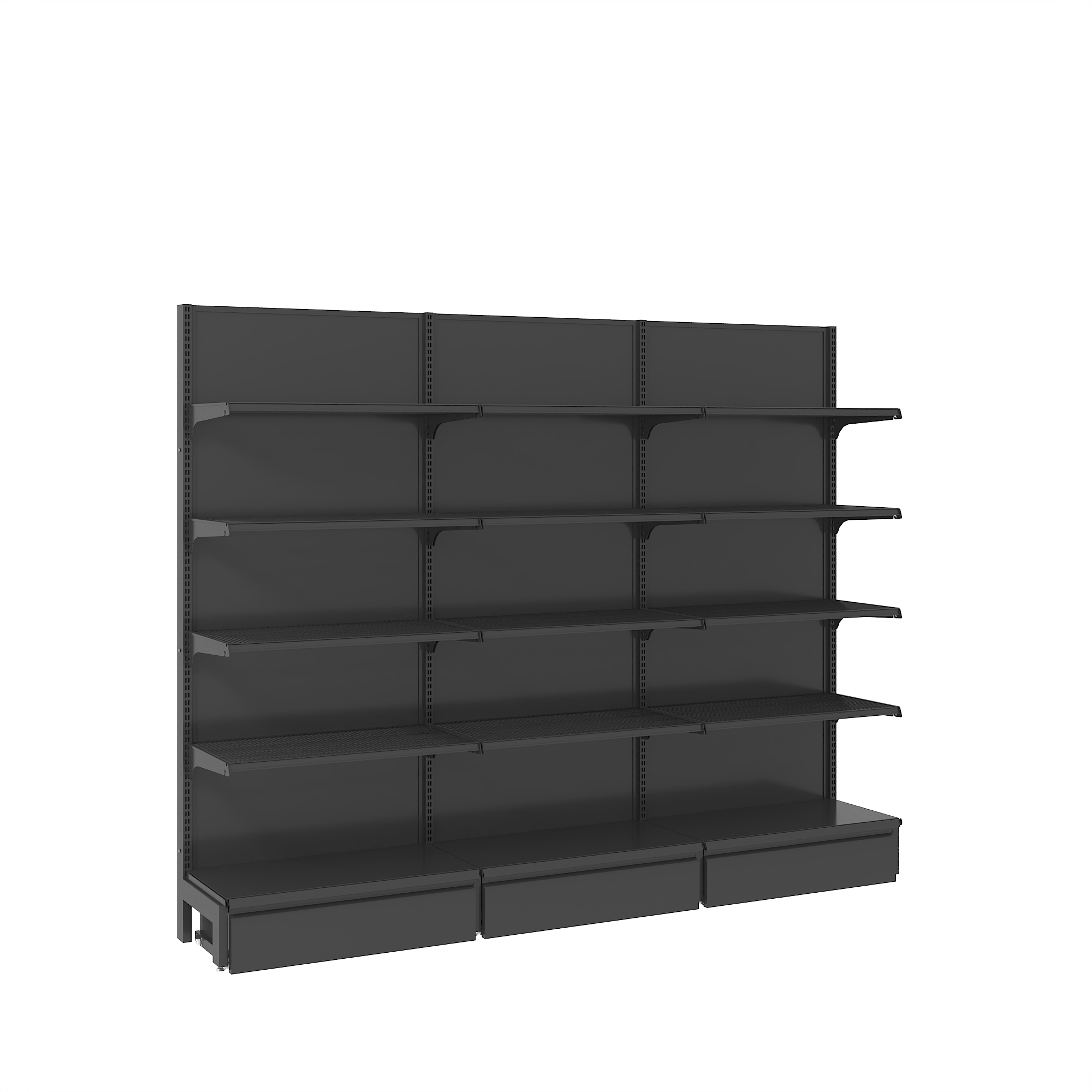Shelf Heavy Duty Supermarket Shelves for Heavy Items Modular Supermarket Shelving for Flexible Layouts