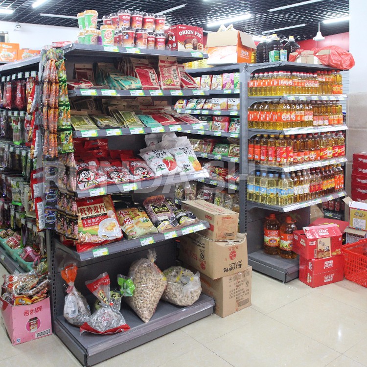 Heavy-Duty Steel Supermarket Rack Display Shelves Wire Gondola Bracket for Store Use Best Price