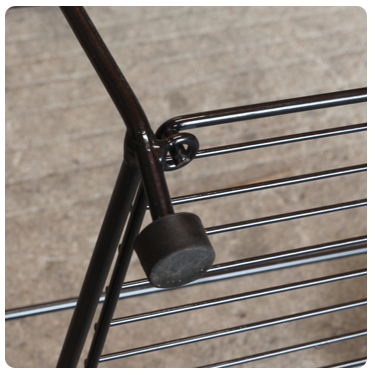 Modern Free Rotating Stand Newspaper and Comic Book Display Rack Metal Retail Shelf Detail 4