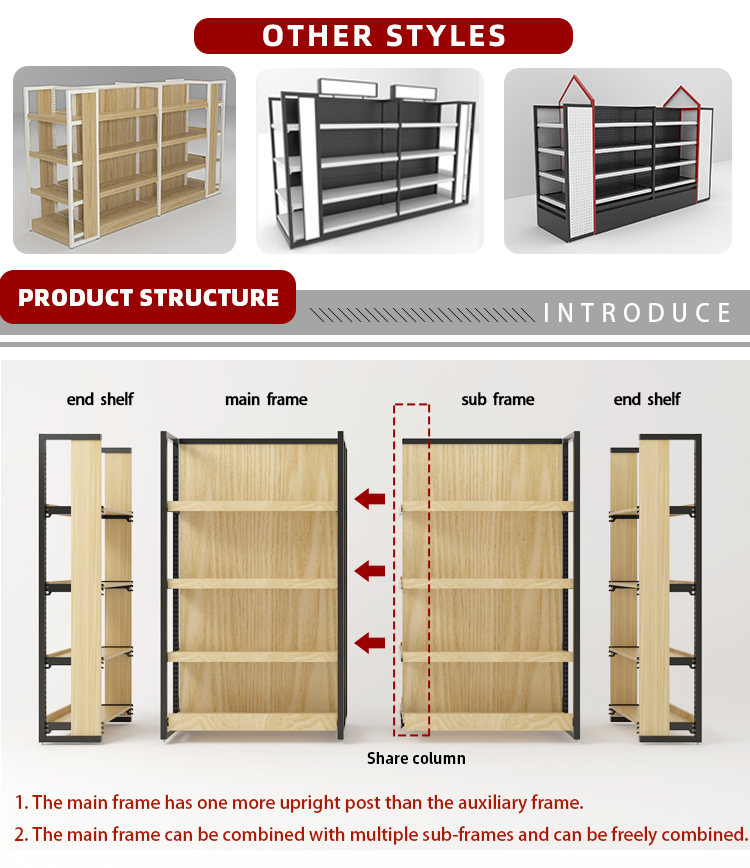 Main frame and auxiliary frame connection setup