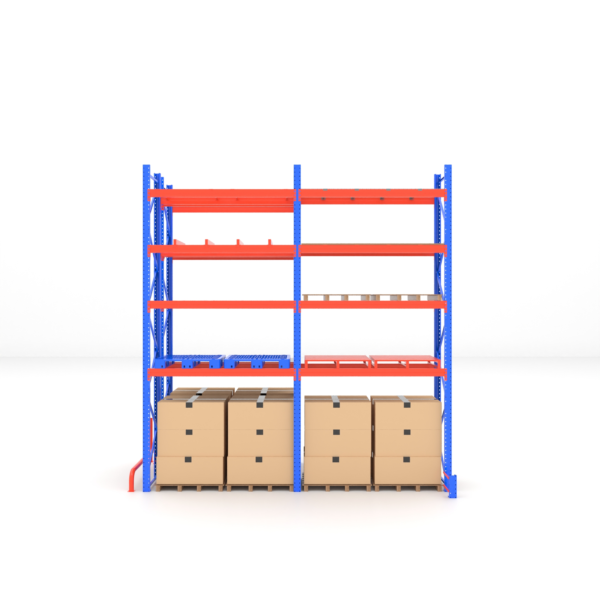 RD 1000kg Warehouse Equipment Cantilever Rack Industrial for Factory