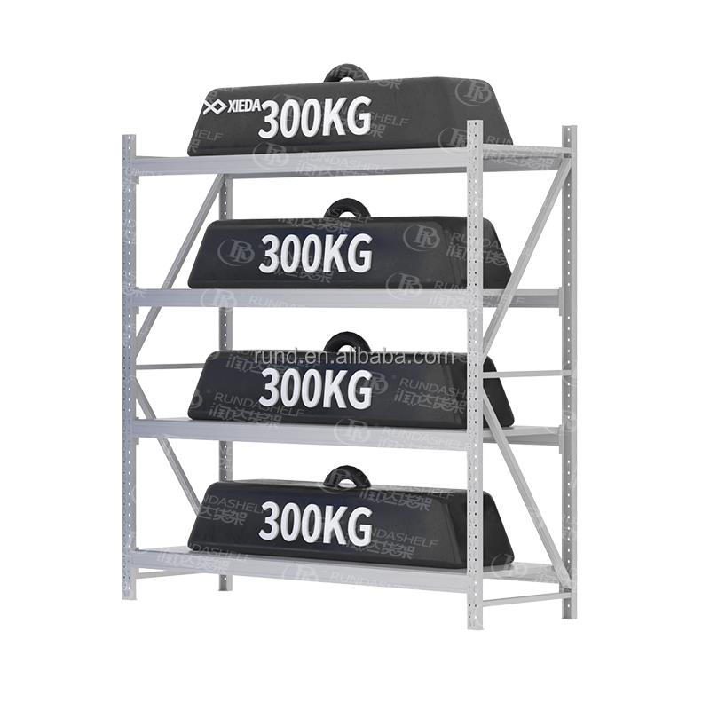 Dynaload Adjustable 5-Layer Particle Board Heavy Duty Boltless Snap-In Shelving System 36x18 Inch Powder Coated for Warehouse