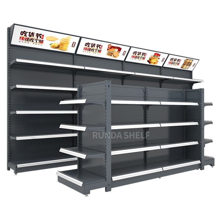Customized Convenience Store & Supermarket Grocery Shelving System
