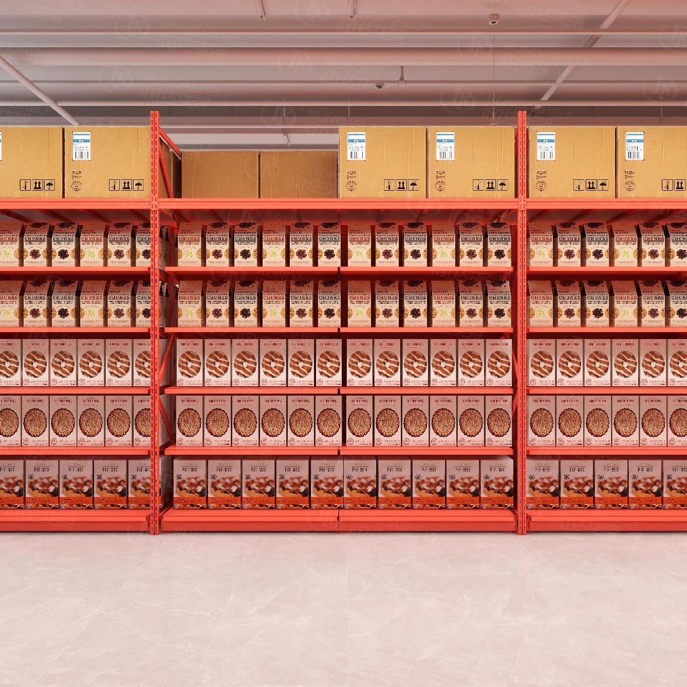Automated Roll Out Cantilever Rack 5-Layer Steel Pipe Bar Storage with Crank Out Feature
