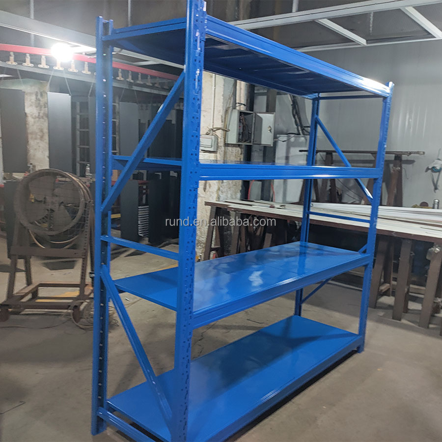 High Quality 300KG Medium Duty Storage Rack Metal Warehouse Storage Shelf Multi-level Racking