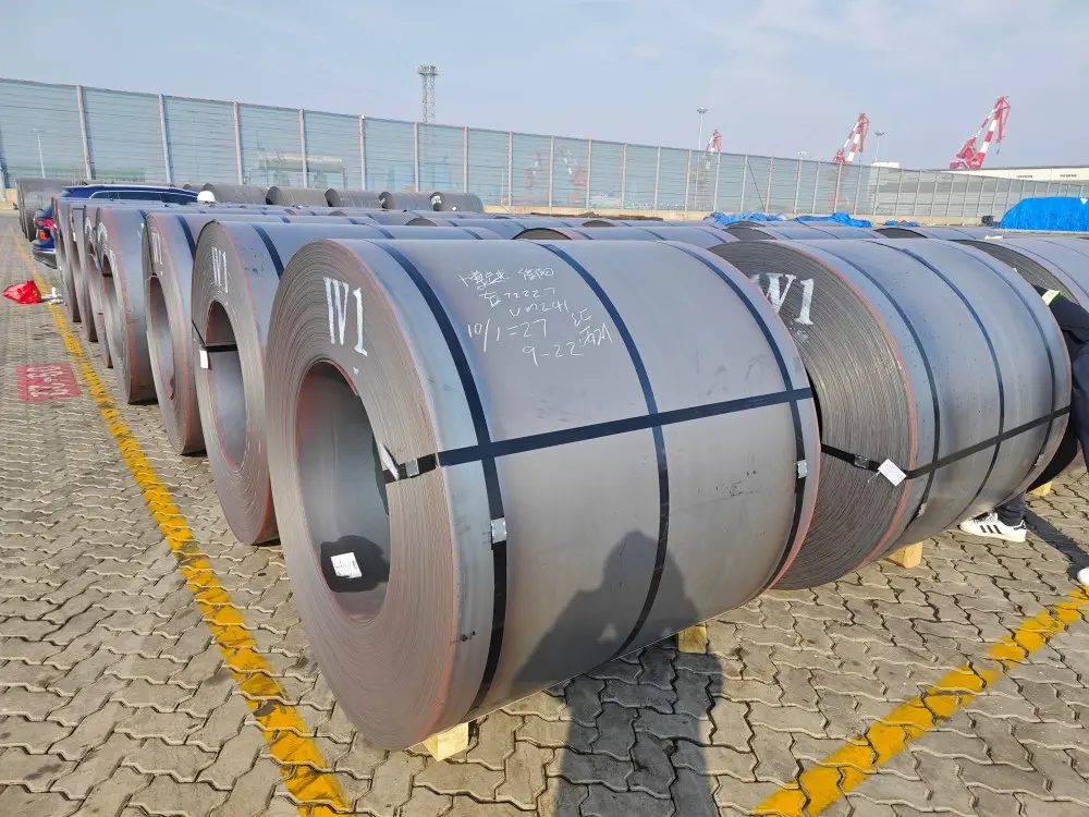 China Black Iron Mild Ms HRC Hot Rolled Steel Sheet Coil S235 S355 Supplier, Suppliers