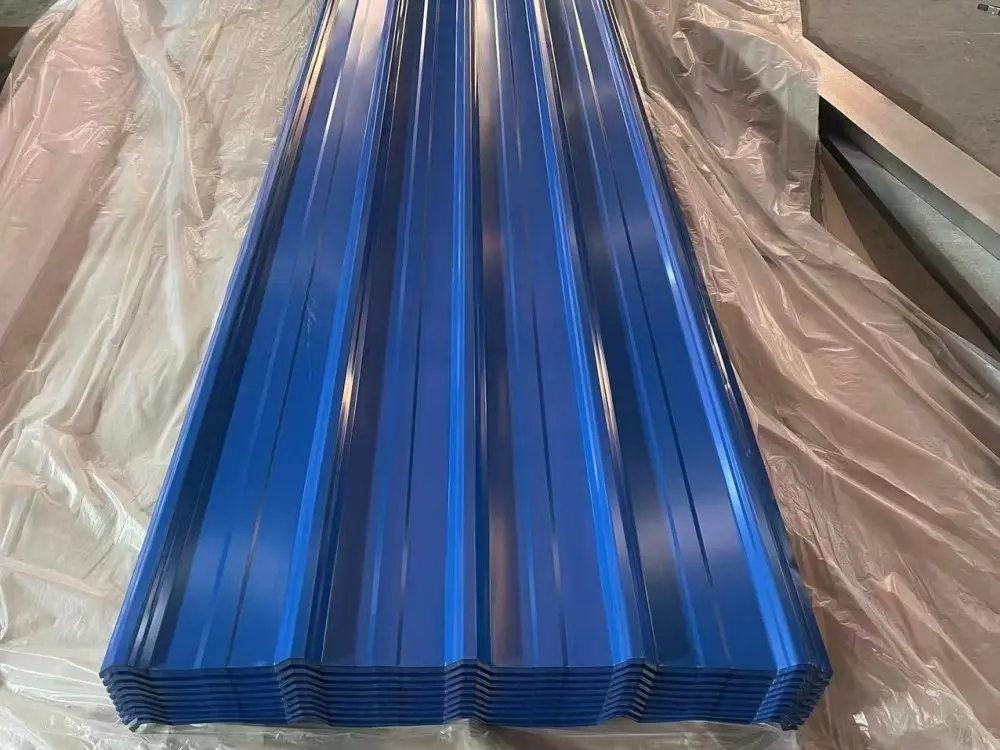 Cheap 24 Gauge Color Coated Prepainted Galvanized PPGI Steel Roofing Sheet Suppliers, Factories