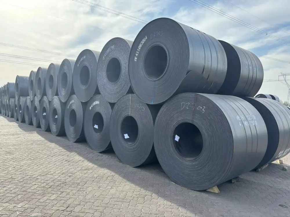 China Black Iron Mild Ms HRC Hot Rolled Steel Sheet Coil S235 S355 Supplier, Suppliers