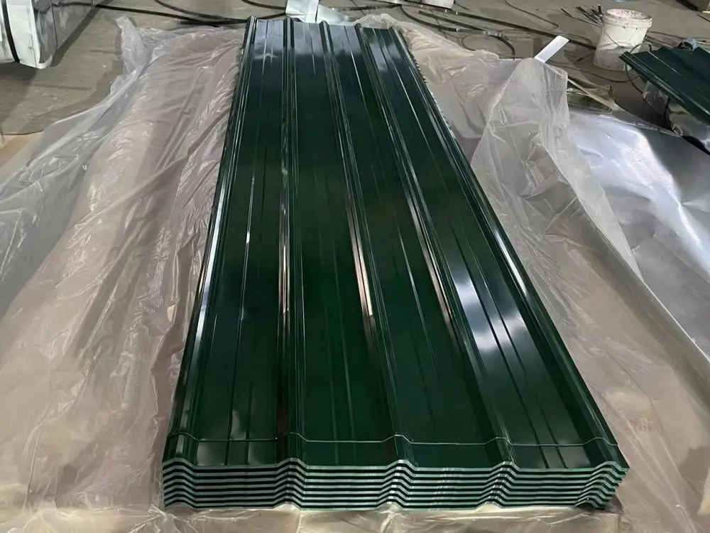 High-Quality Galvanized Metal Roof Corrugated Steel Sheet PPGI Roofing sheets Supplier, Factory