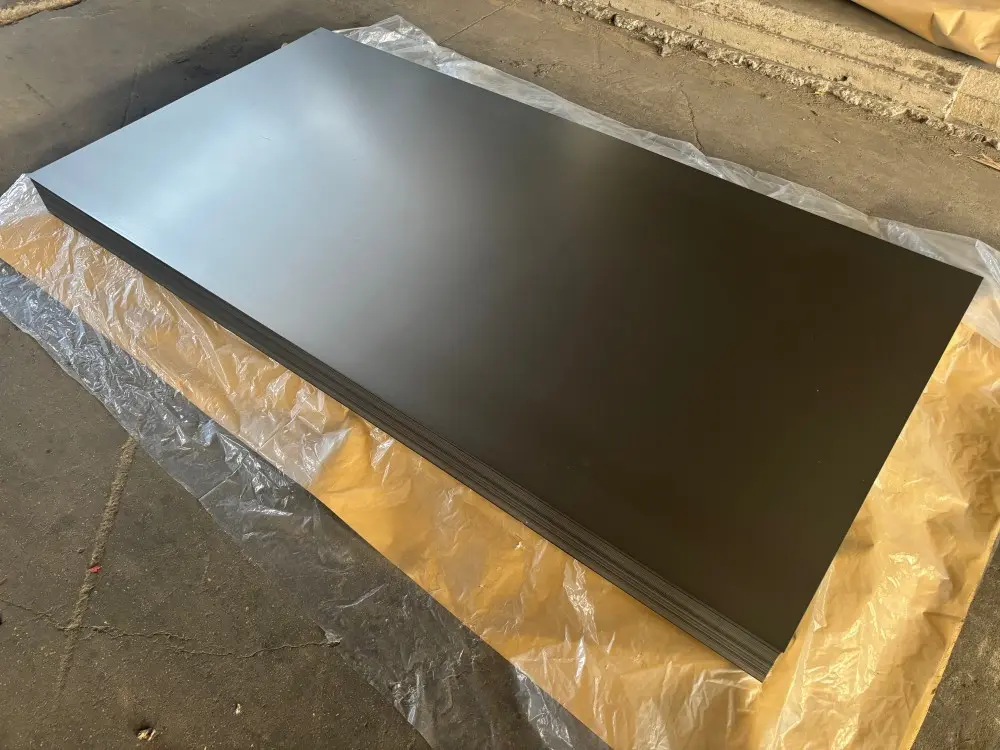 Q235 Q345 Cold Rolled Mild Iron Black Steel Sheet