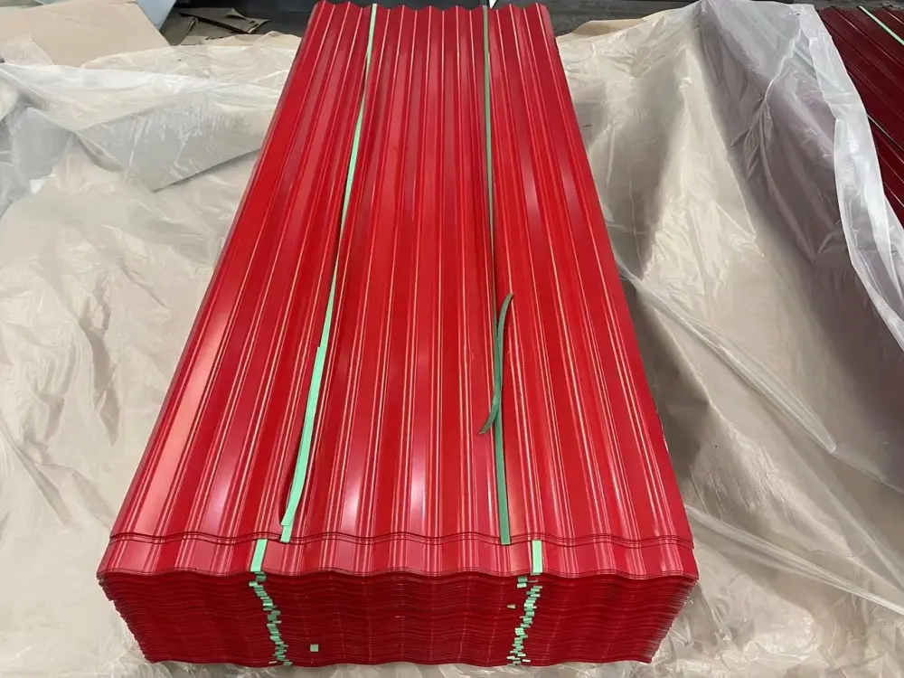 High-Quality PPGI PPGL Corrugated Steel Sheet Color Coated Galvanized Roofing Sheets Manufacturer, Factories