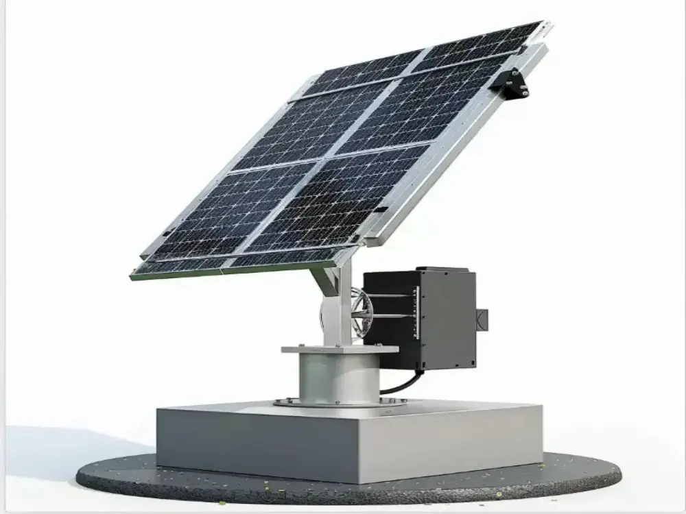 Cheap One Axis Solar Tracking System Mounting Structure Flat Single Axis Solar Sun Tracker Supplier, Factory