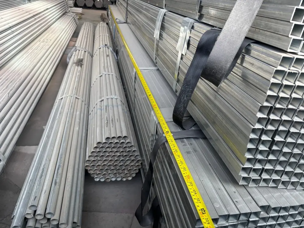 China DI 50mm Factory Price SGS G40 Coating A123 Zinc Coated Pipe for Scaffolding System Factory, Products