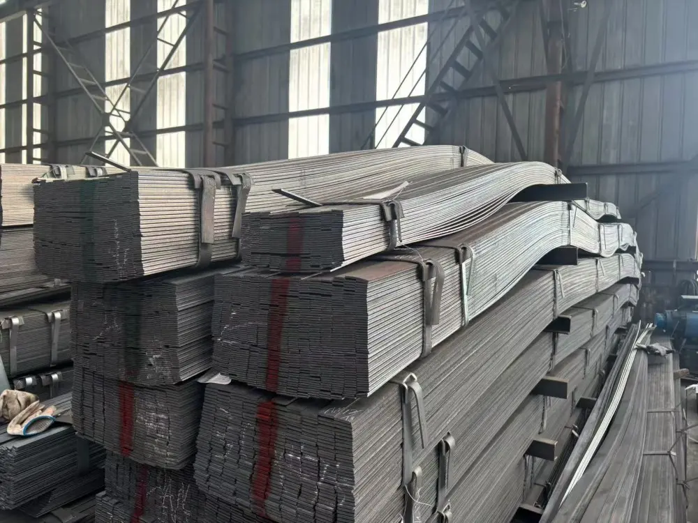 OEM Customized Flat Bar Rod Iron Rectangle Hot Rolled Cold Drawn Galvanized Steel