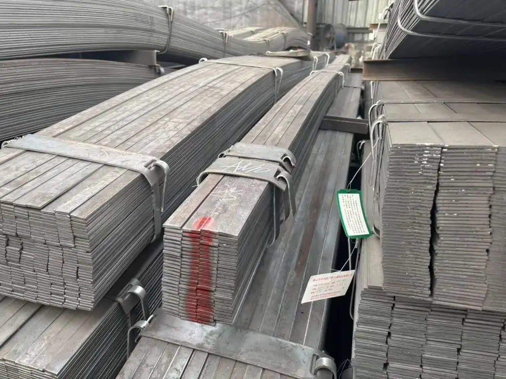 Wholesale 25MM 30MM 40MM 50MM 75MM OEM Customized Flat Bar 6M Steel Rod Exporters, Products