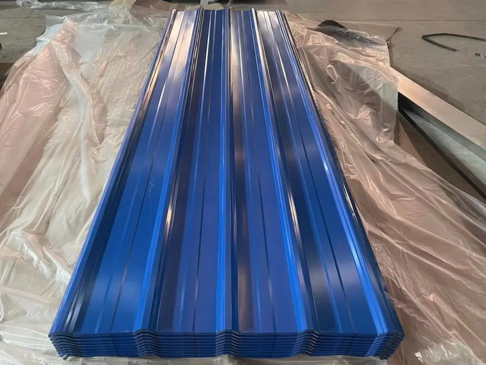 High-Quality Galvanized Metal Roof Corrugated Steel Sheet PPGI Roofing sheets Supplier, Factory