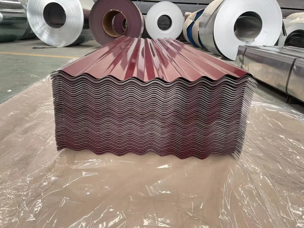Wholesale High Quality PPGI Roof Color Coated Corrugated Ibr Roofing Sheet Manufacturers, Factories