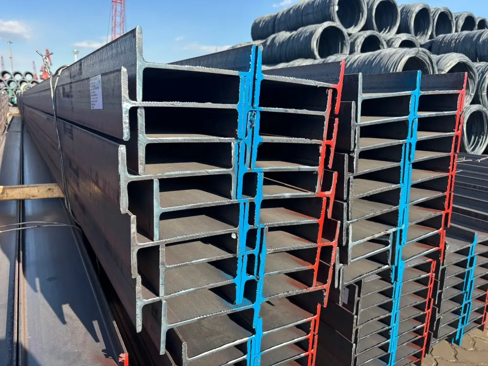 Cheap H Beam Chinese European Standard Size S275JR Q235 Galvanized Cutting Service Supplier, Factory