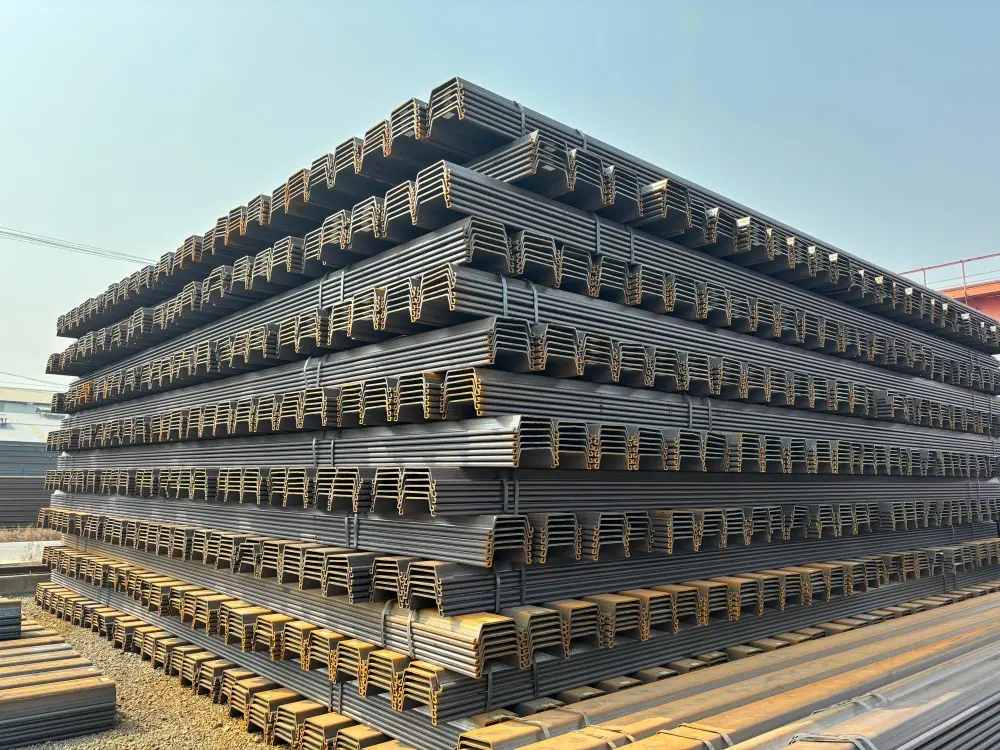 OEM Metal Steel Sheet Pile Larsen Sheet Pile 12m Steel Sheet Pile Q235 Q345 Q355 Suppliers, Exporter
