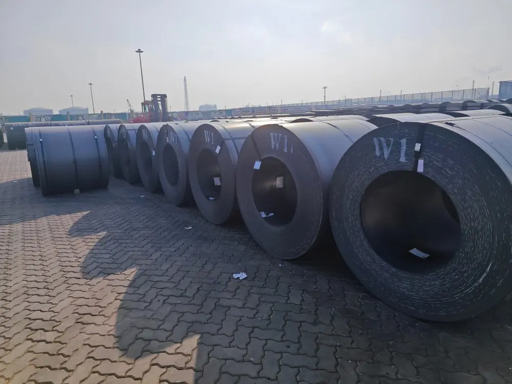 China Black Iron Mild Ms HRC Hot Rolled Steel Sheet Coil S235 S355 Supplier, Suppliers
