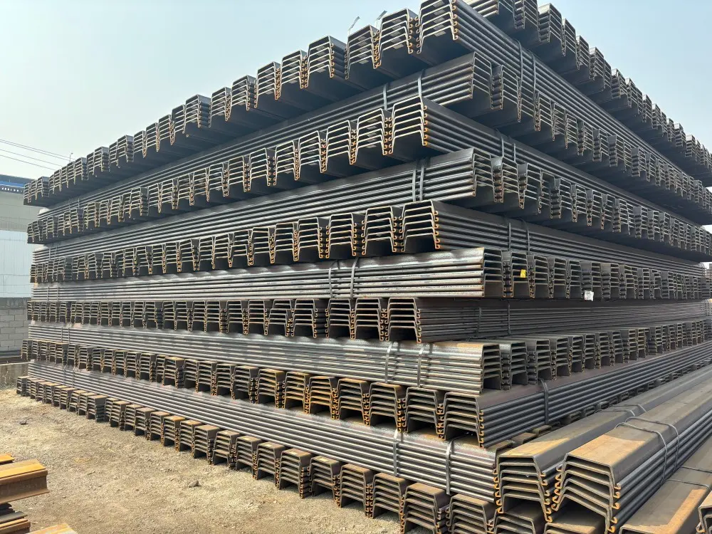 OEM High Quality Steel Sheet Piles for Construction and Civil Engineering Suppliers, Service