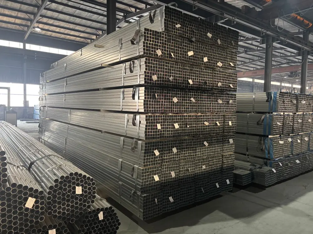 Galvanized Square Tubes