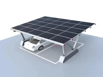 Lightweight Solar Carport Framing