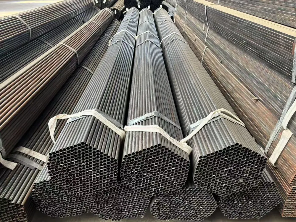 China supply steel Pipe Industry black welded steel pipe Q195 material