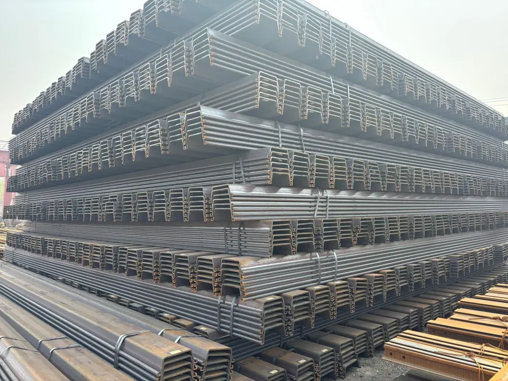 OEM High Quality Steel Sheet Piles for Construction and Civil Engineering Suppliers, Service