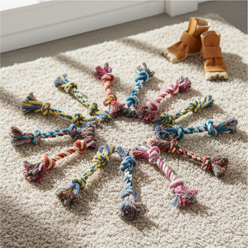 Pet Product Pet Dental Chew Toy for Tooth Cleaning and Playtime Fun