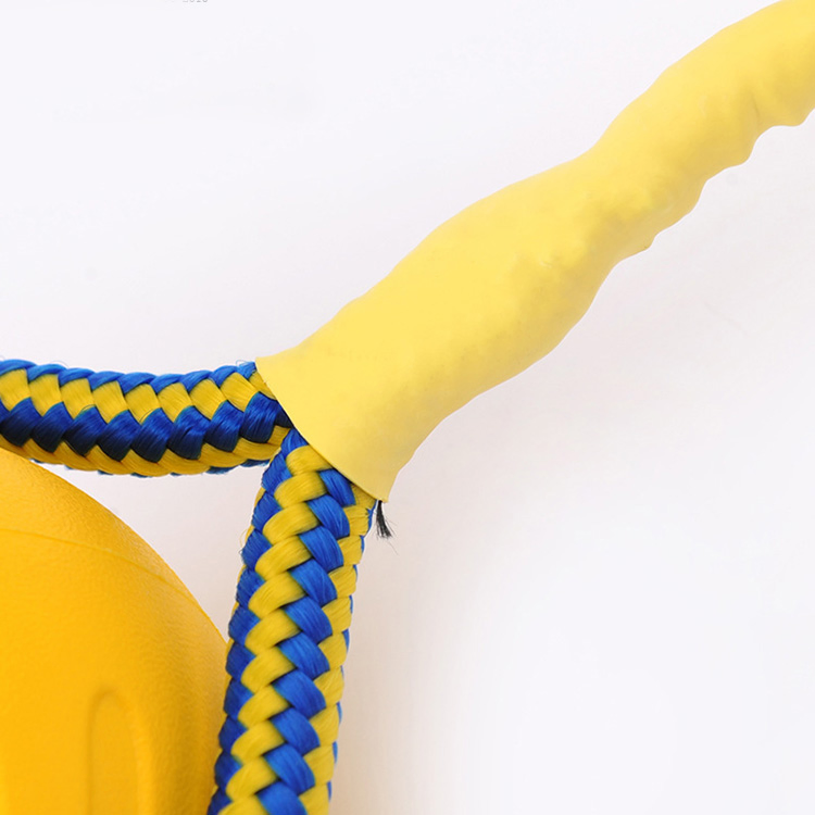 Wholesale EVA Wear Rope Solid Floating Water Elastic Ball Training Pet Toys