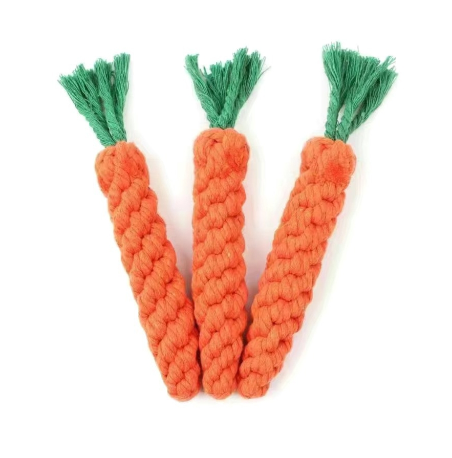Pet Dog Toys, Rope Knot, Medium and Large Puppies, Chewing Toys, Cotton Rope, Pet Teether Toys for Entertainment