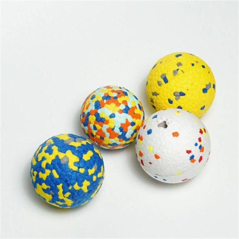 Dog Chew Toy Bite-Resistant Etpu Elastic Ball Floating Pet Teething Toy Sports