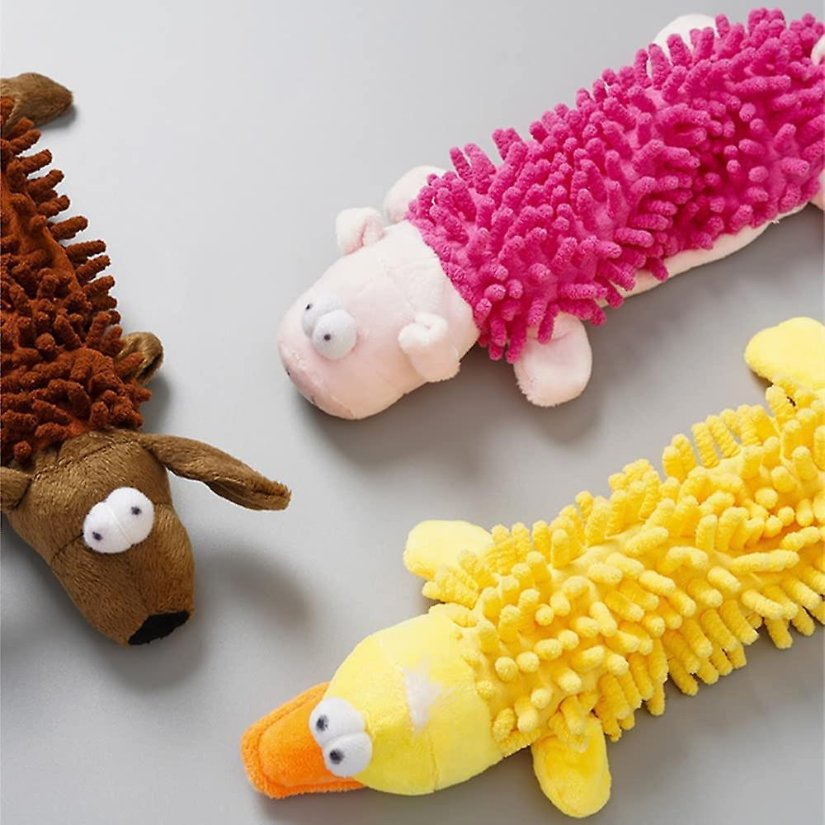 Wholesale Price OEM Manufacturer Bespoke Dog Cat Pet Products Promotional Gift Toy Cute Lovely Kawaii Squeaky Chewing Soft Custom Plush Pet Toy Manufactory