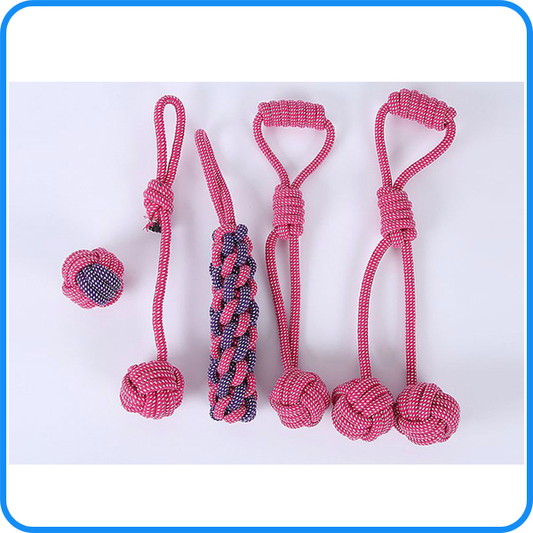 Factory Wholesale Nylon Cheap Pet Dog Rope Toys