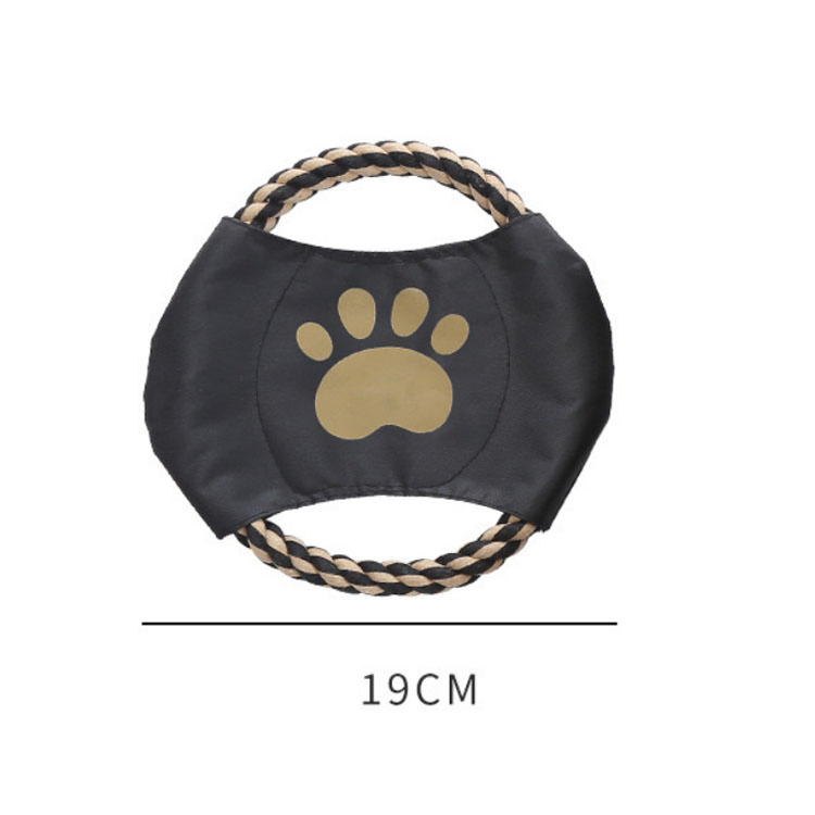 Dog Rope TPR Chewer Training Toy Interactive Pet Toys for Dental Health