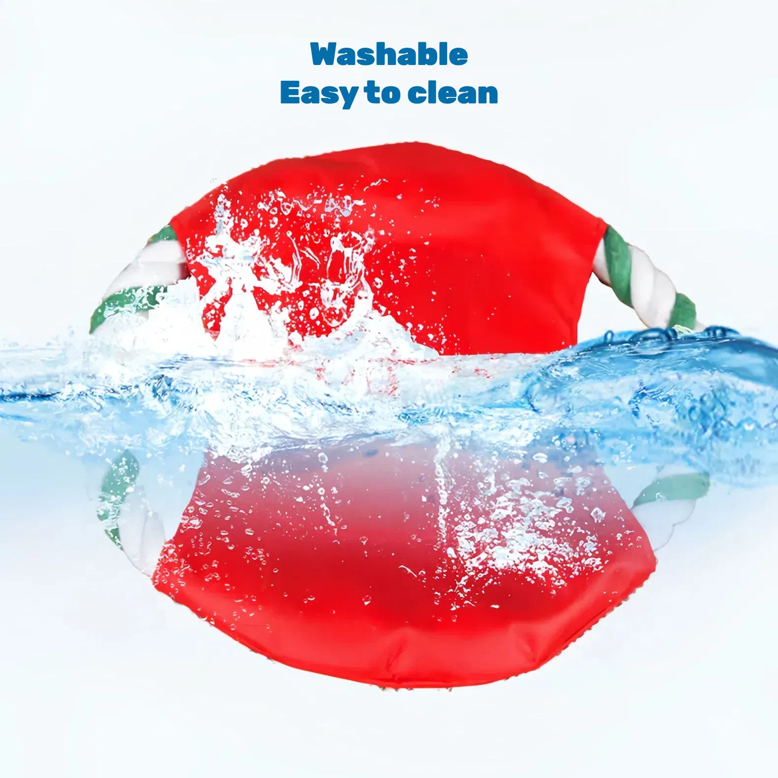 Promotional Custom Logo Flying Disk Durable Canvas Sewn Woven Dog Cotton Rope Small Size Pet Flyer Tug Toys Plastic Carton