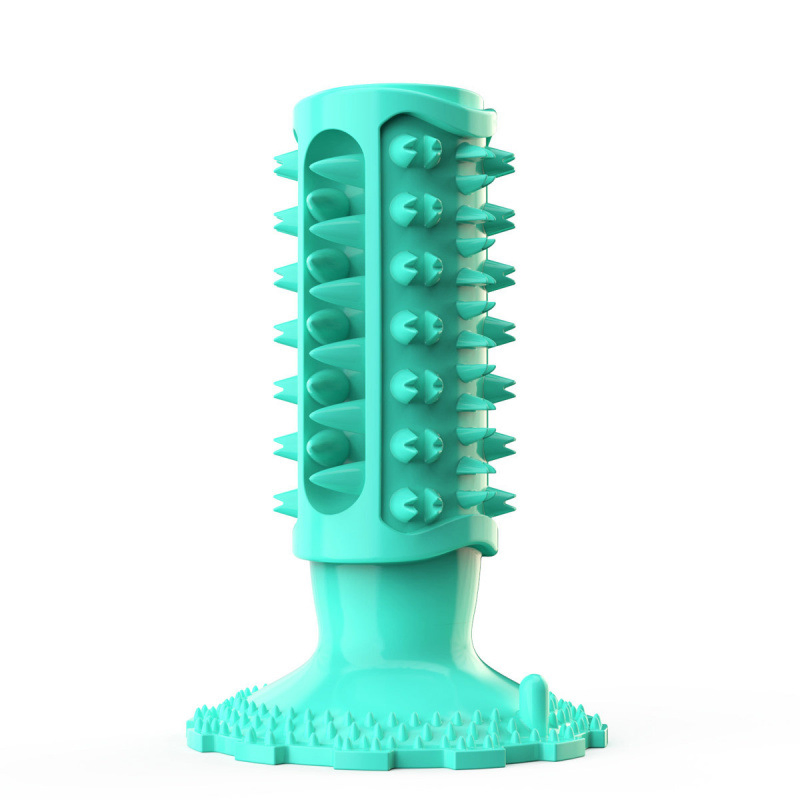 Bestsellers Pet Supplies Factory Wholesale Company Suction Cups Sound-Emitting Teething Sticks Toothbrushes Dog Toys
