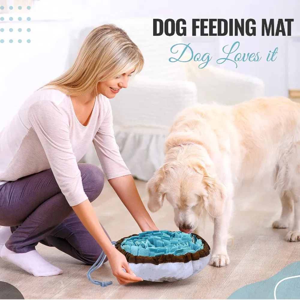 Travel Portable and Compact Treat Dispensing Dog Toys Indoor Outdoor Stress Relief