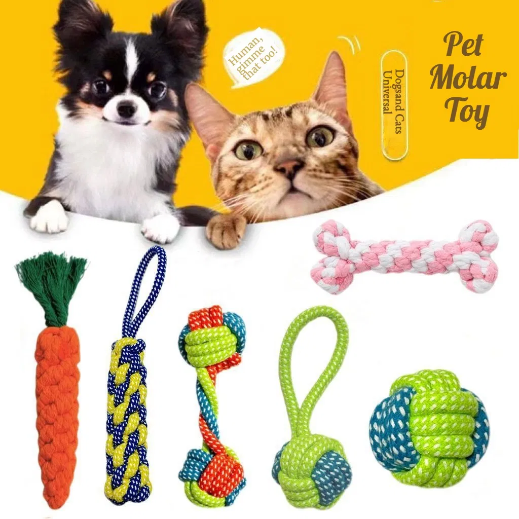 Pet Dog Toy Rope Knot