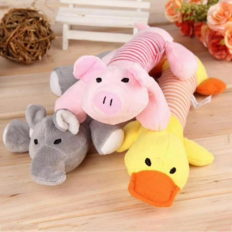 Wholesale Price OEM Manufacturer Bespoke Dog Cat Pet Products Promotional Gift Toy Cute Lovely Kawaii Squeaky Chewing Soft Custom Plush Pet Toy Manufactory