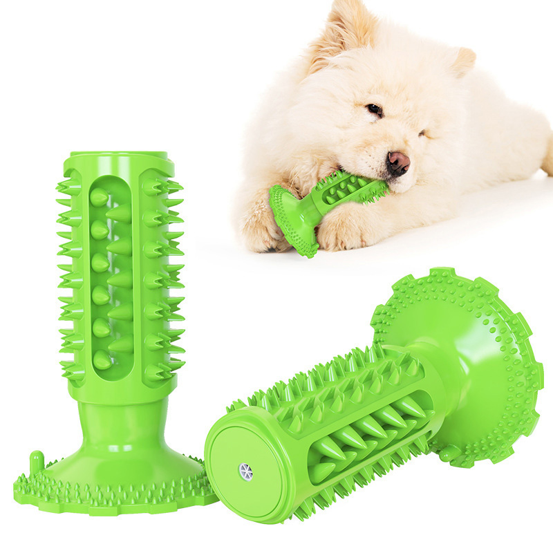 Bestsellers Pet Supplies Factory Wholesale Company Suction Cups Sound-Emitting Teething Sticks Toothbrushes Dog Toys